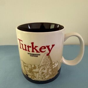 TURKEY MUG STARBUCKS Coffee Cup 4 Inches
Tall